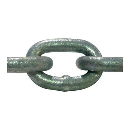 Advantage Sales & Supply Advantage Grade 30 Proof Coil Chain HGPC187B10 - 3/16" Dia. - 750 Lb. Cap. - 10' Box - Hot Gal. HGPC187B10